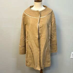 Ellen Tracy wool and rabbit hair coat women’s sz 6